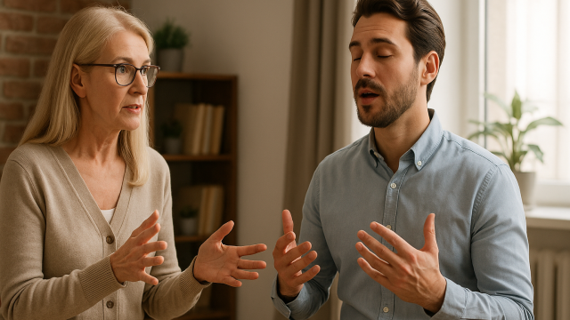 Adopt a favorable verbal posture