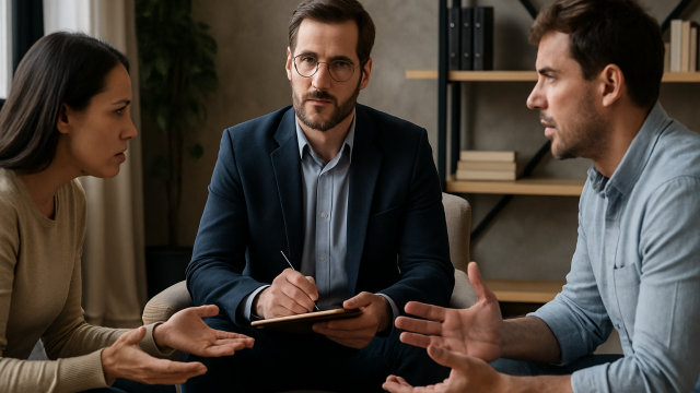 Shuttle mediation: maintaining dialogue