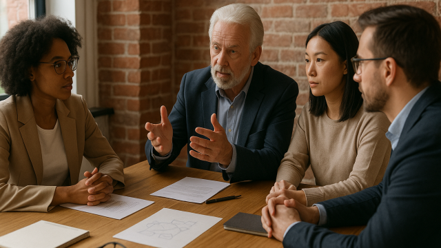 Roundtable: orchestrating a collective resolution