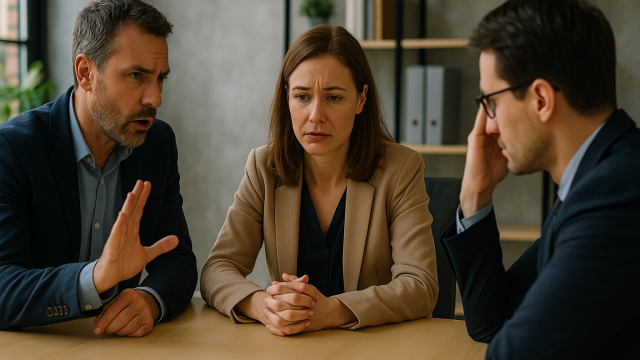 Managing one’s emotions in the face of conflict