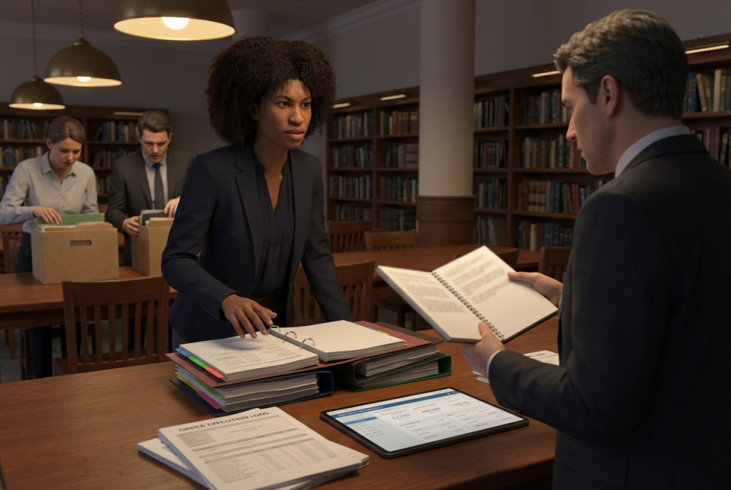 Stock Order Functioning