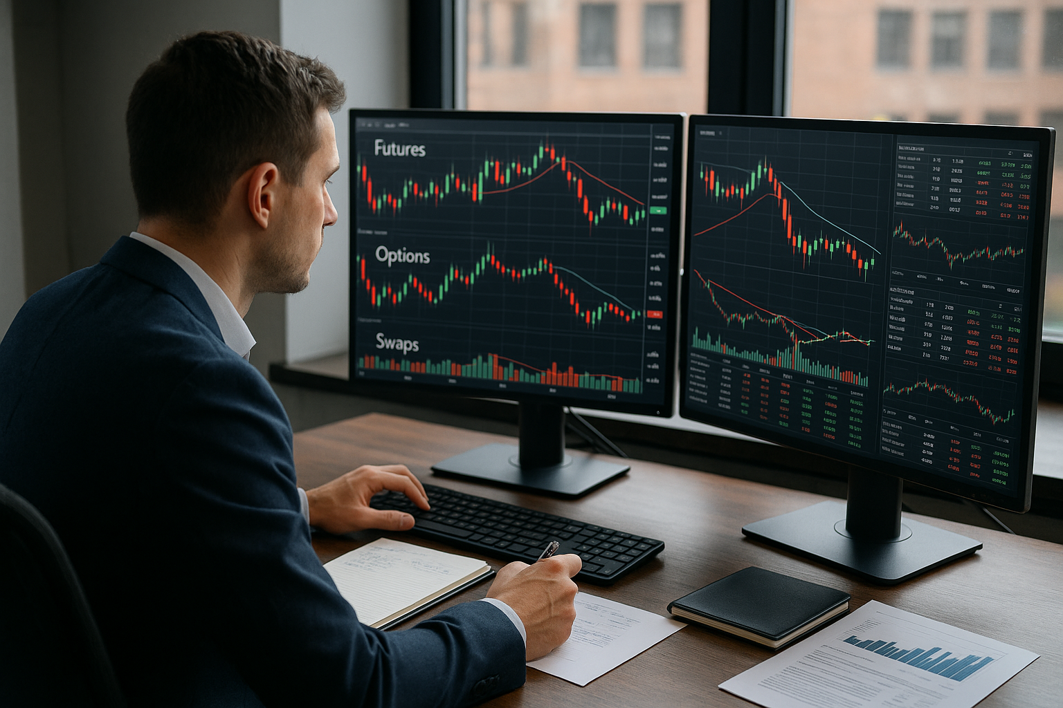 Derivatives alert management