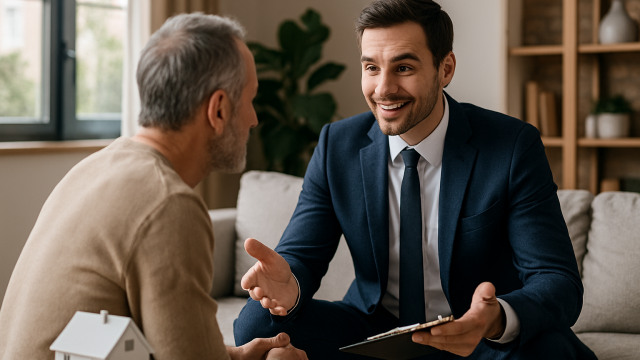 To conclude an exclusive mandate as a real estate agent