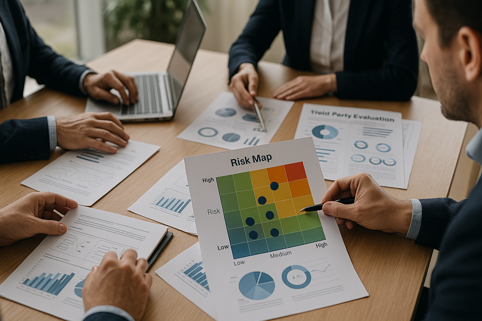 Techniques pour cartographier les risques et évaluer les partenaires