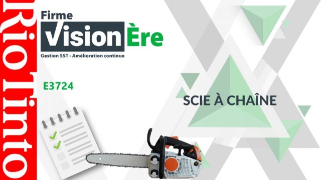 Scie à chaîne – Rio Tinto (Code : E3724)