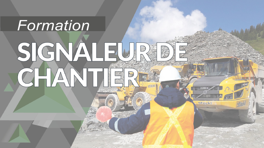 Signaleur de chantier
