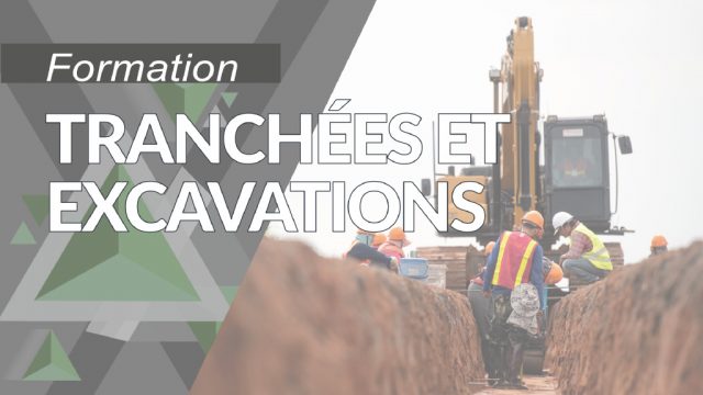Tranchées et excavations
