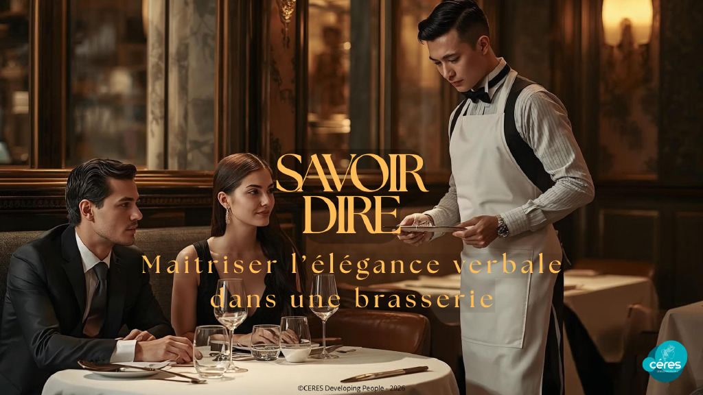 L’art du Savoir-Dire dans une brasserie