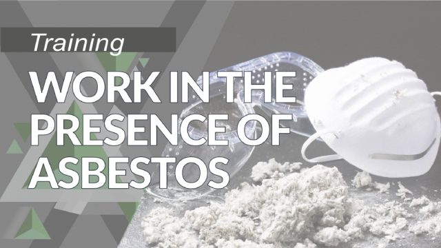 Travaux en présence d’amiante (Version anglaise)